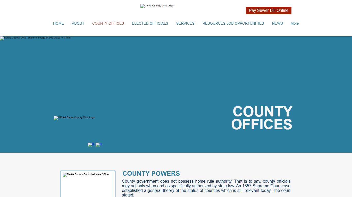 COUNTY OFFICES Darke County Ohio United States